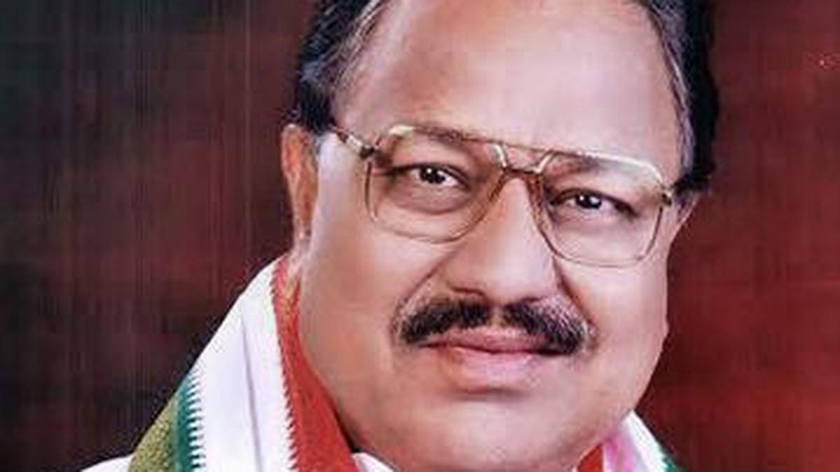 Former (undivided) A.P Congress president D. Srinivas passes away