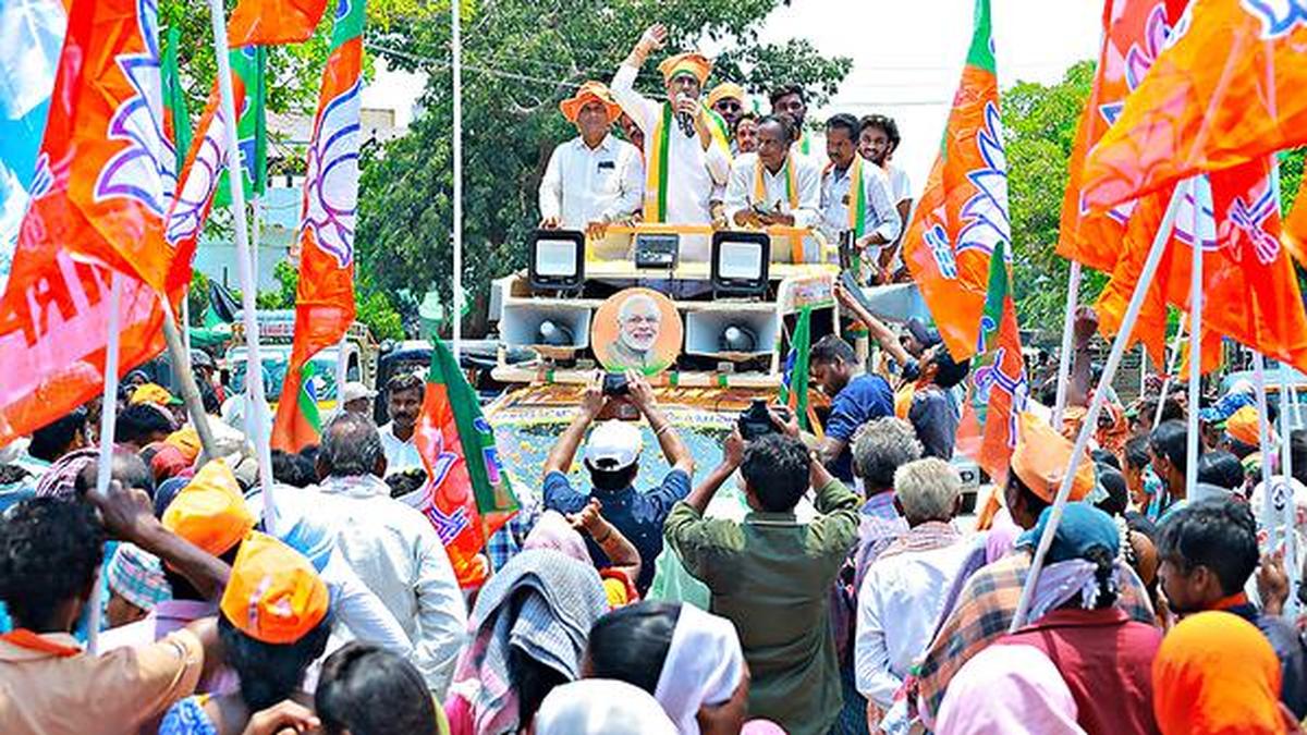 I am son of the soil, asserts BJP candidate for Khammam Lok Sabha ...