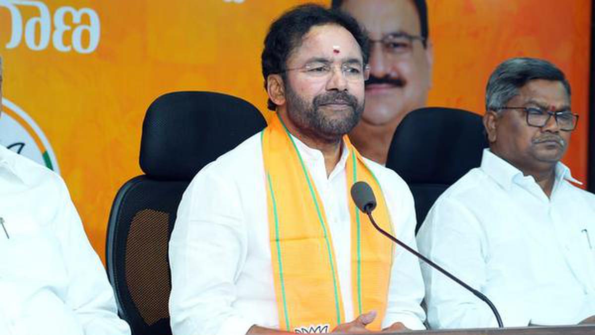 Telangana BJP chief Kishan Reddy appoints party’s new district presidents