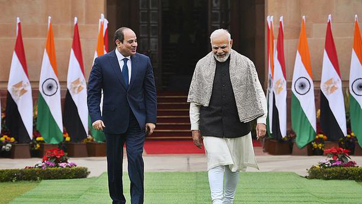 PM Modi, Egyptian President discuss deteriorating security, humanitarian situation in West Asia