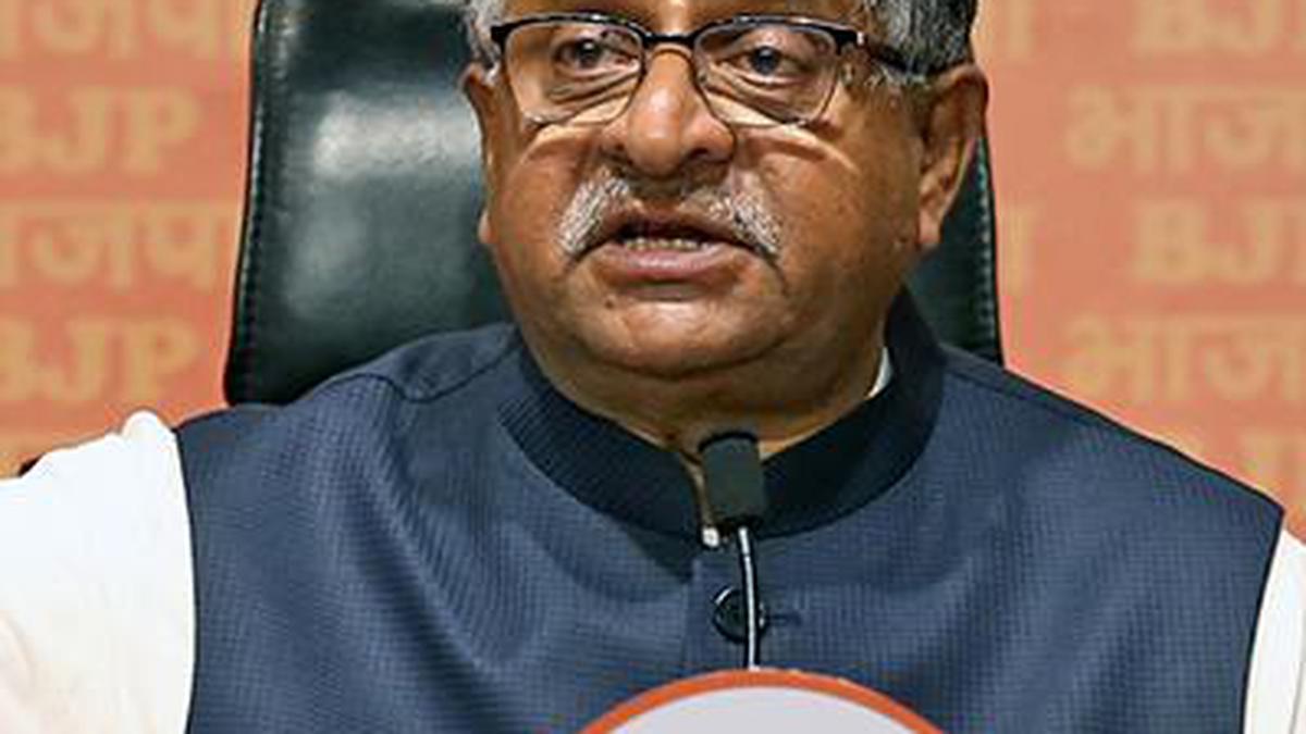 Nitish should stop daydreaming, no vacancy in 2024: Ravi Shankar Prasad