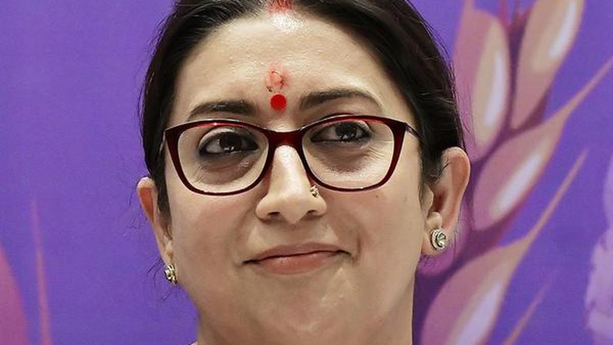 Smriti Irani introduces new “ABC” in Chhattisgarh politics The Hindu
