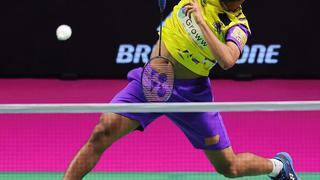 Chasing a dream: B. Sai Praneeth is in the right frame of mind as the Olympics approaches. File Photo MAHESH KUMAR A