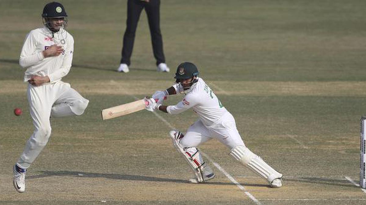 Zakir’s ton on Test debut headlines Bangladesh’s spirited fight