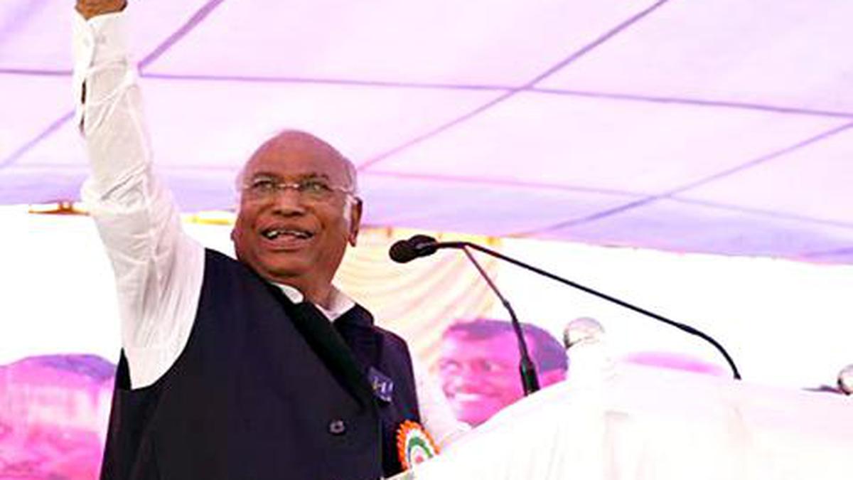 Congress victory in Karnataka will awaken country against BJP’s effort to distort Constitution and shake democracy, says Mallikarjun Kharge