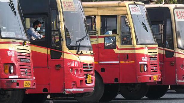 Two KSRTC buses damaged in stone pelting incidents in Kochi