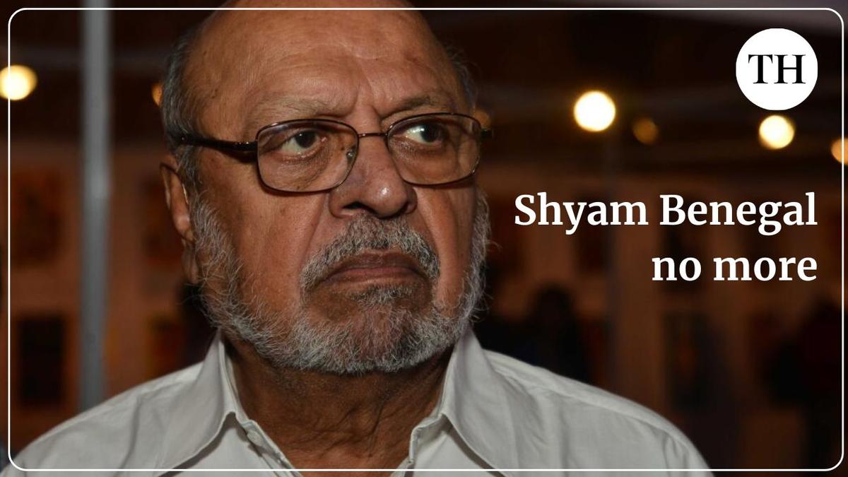 Shyam Benegal, a giant of Indian cinema, passes away at 90