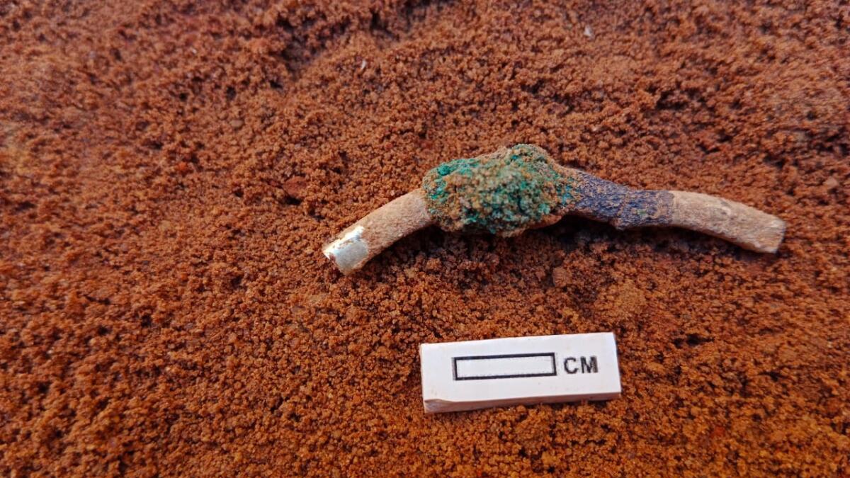 A video on Chola bracelet found at Maligaimedu excavation site