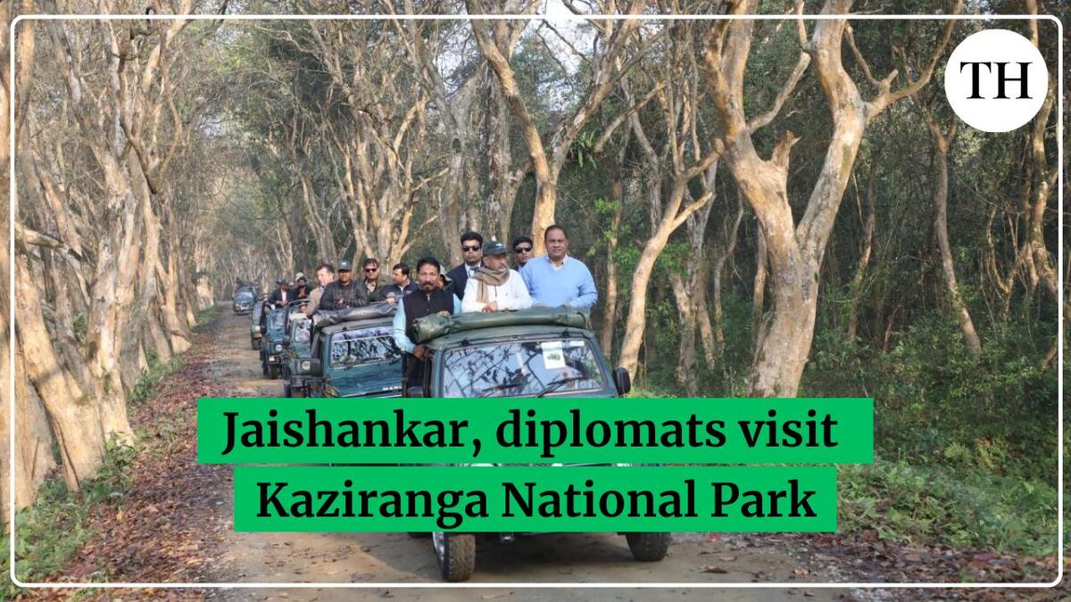 Jaishankar, Heads of Missions of 61 countries visit Kaziranga National Park