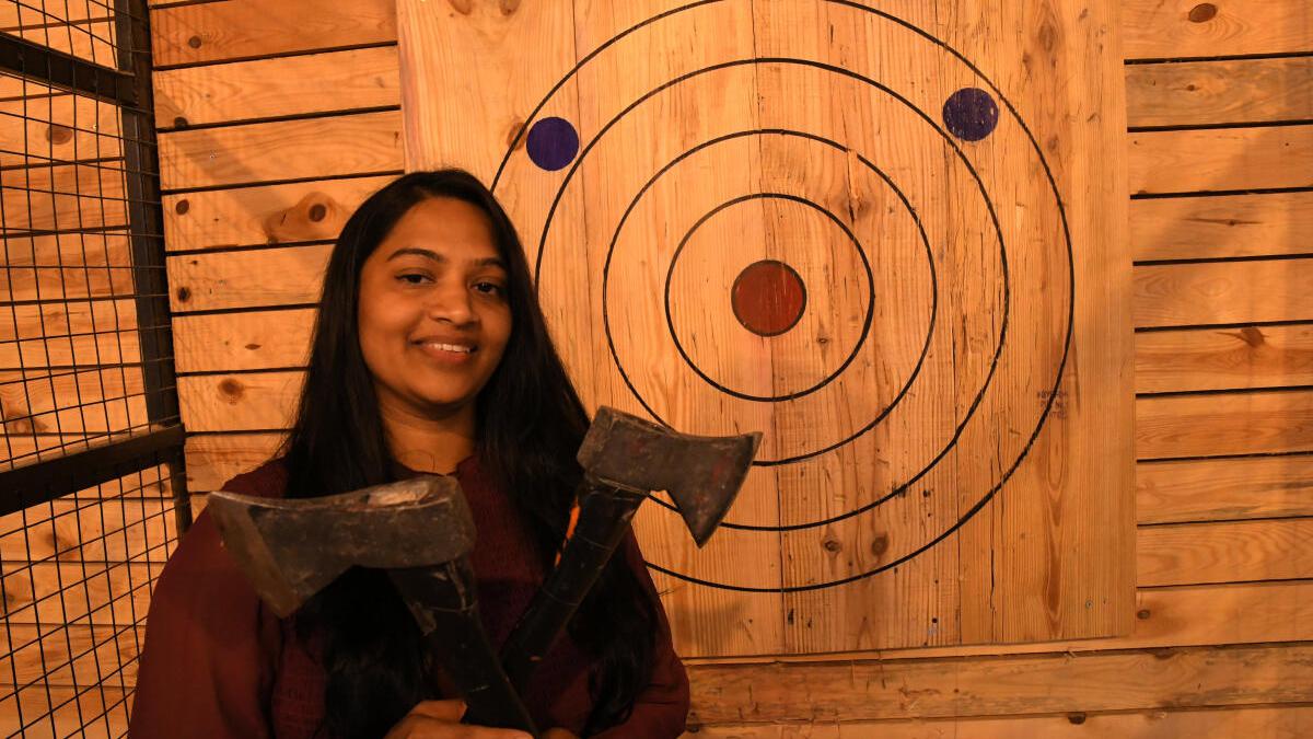 Watch | Have you tried axe throwing?