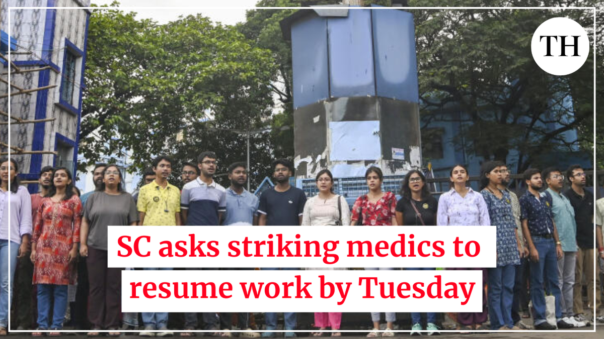 SC Orders Striking Doctors Back to Work, CBI Probes Rape-Murder