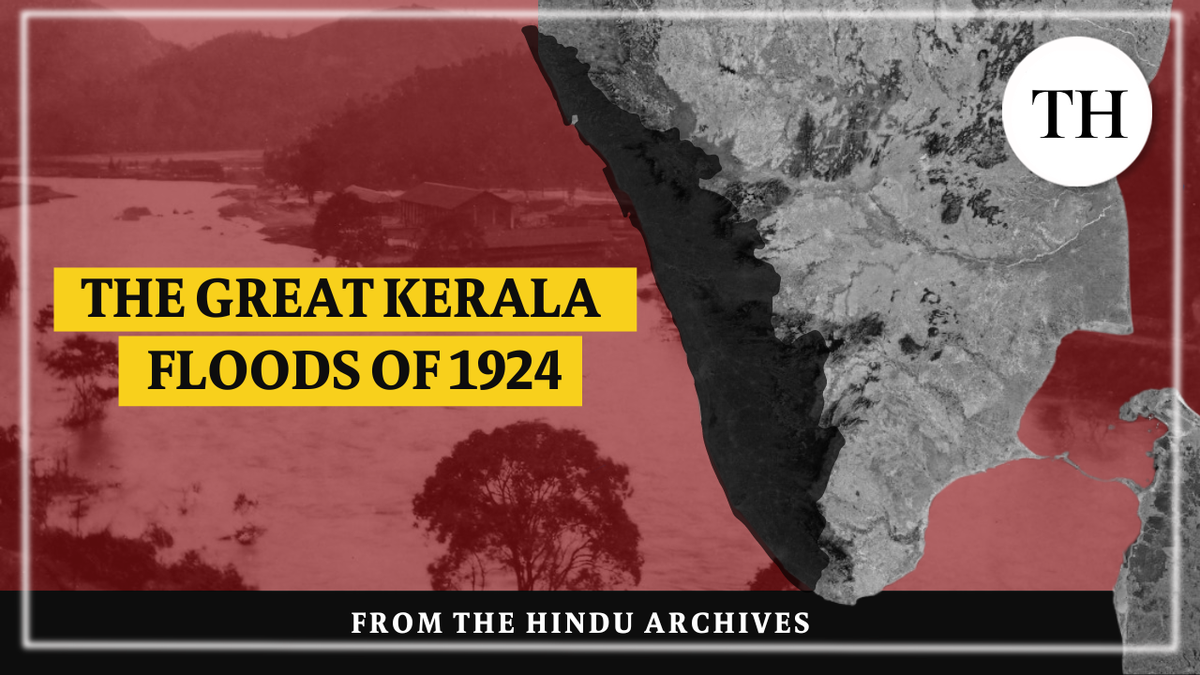 Watch: The great Kerala floods of 1924