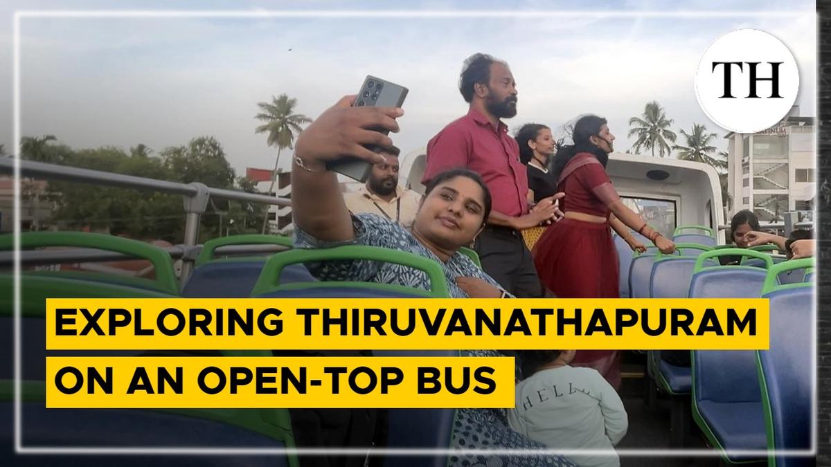Watch: Exploring Thiruvanathapuram on an open-top bus