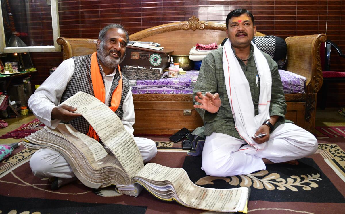 Watch Priests in Haridwar store family ancestral records The Hindu