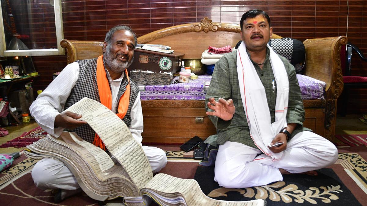 Watch Priests in Haridwar store family ancestral records The Hindu