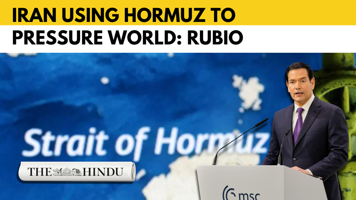 Rubio calls Iran’s Hormuz threat an ‘economic nuclear weapon’