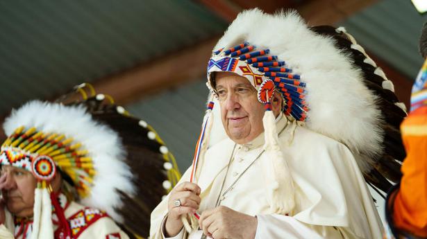 Why has the Pope apologised to the indigenous people of Canada?