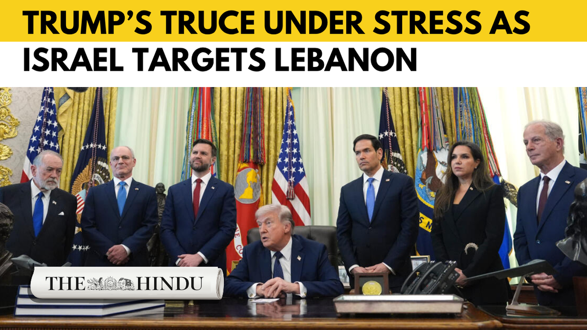 Trump announces ceasefire extension as Israel continues strikes in Lebanon