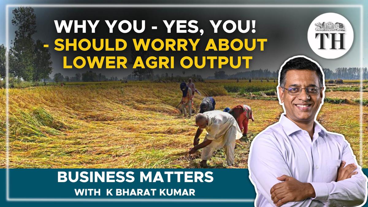 Business Matters | How lower Kharif crop production could affect the Indian economy