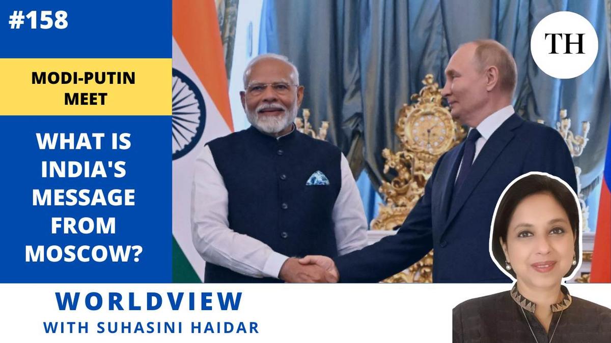 Watch: Modi-Putin meet- What is India’s message from Moscow?