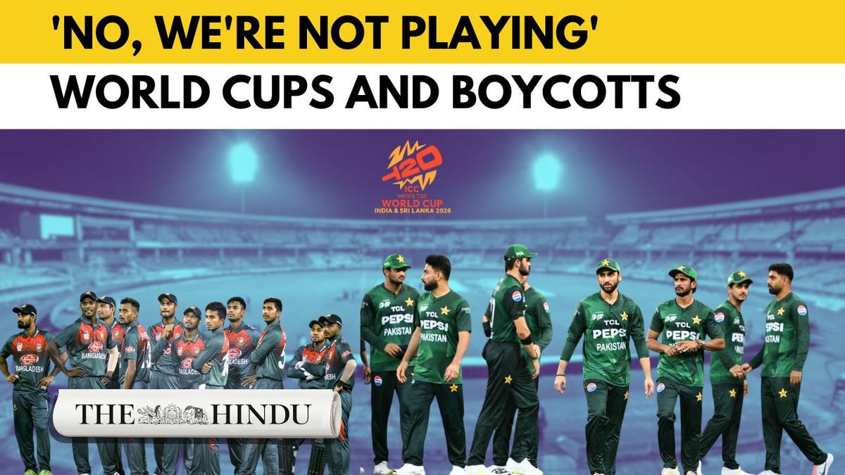 History of teams pulling out of matches in ICC men’s tournaments