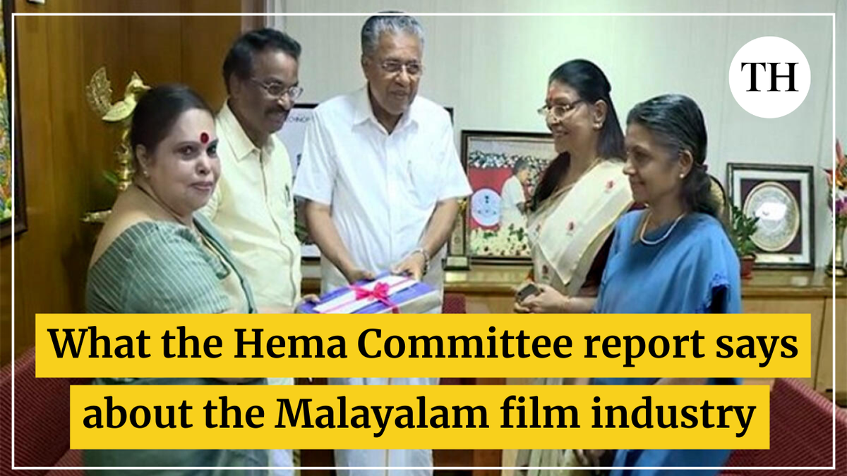 Watch: What the Hema Committee report says about the Malayalam film industry