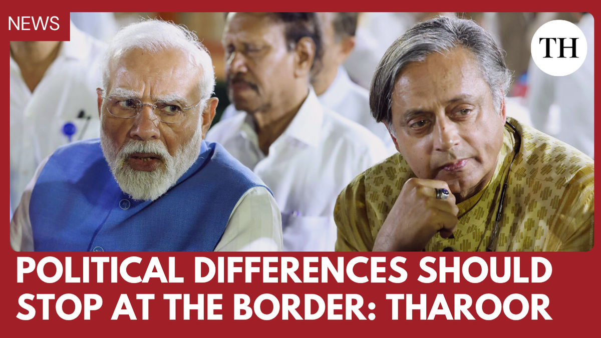 Tharoor defends praise for Modi: Political differences stop at border