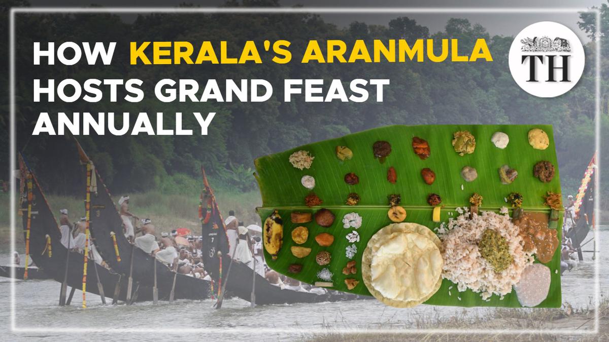 Watch | How Kerala’s Aranmula hosts grand feast annually
