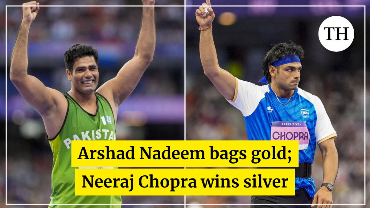 Arshad Nadeem wins gold; Neeraj Chopra gets silver in Paris. Watch Video