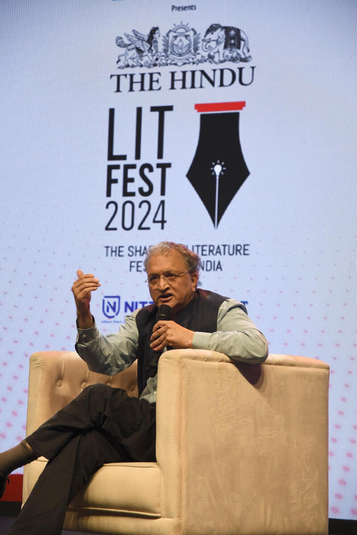 Watch | Ramachandra Guha on his mercurial relationship with his editor | The Hindu Lit Fest 2024